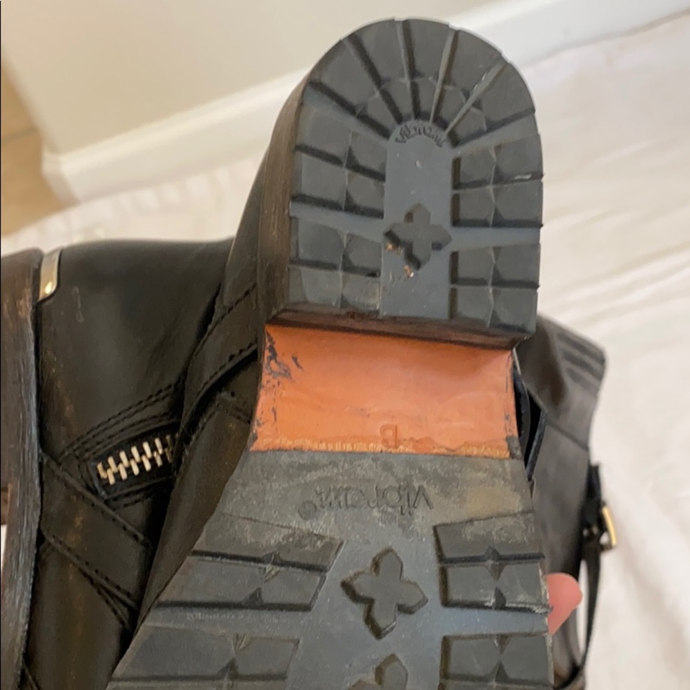 Coach Lawrencia Tumbled Glazed Riding Boots - Picture 7 of 13